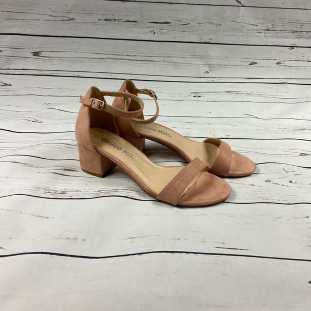 Calico Kiki Pink Block Sandal‎